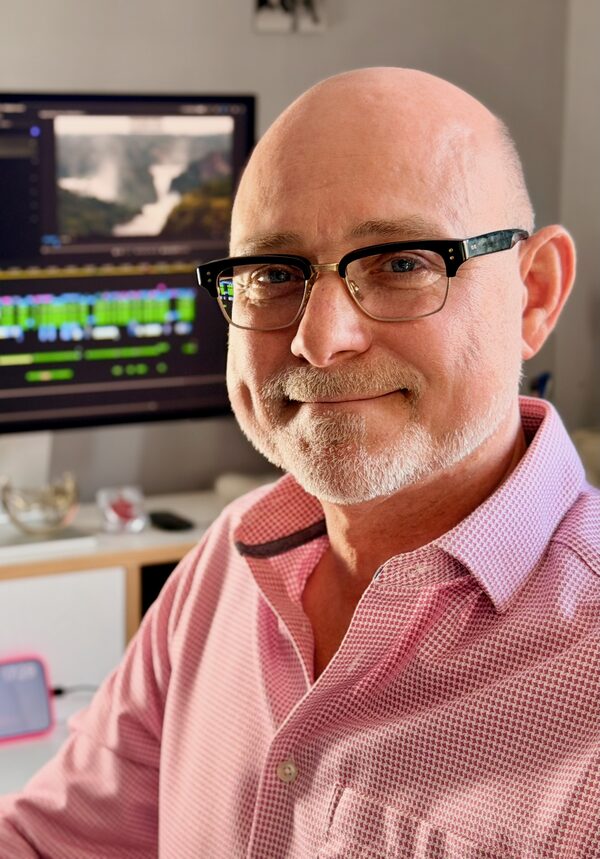 Christian R. Timmann at the edit suite