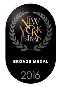 Bronze World Medal – New York TV & Film Festivals 2016